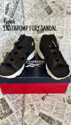 Reebok INSTAPUMP FURY SANDAL ブラック 26.0
