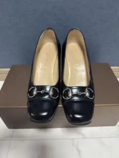 GUCCI パンプス ホースビット　ブラック 34C