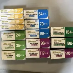 くもんのジグソーパズル　電車ステップ2〜6セット