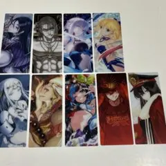 篠*崎様 ユ*キ様 FGO 最終再臨展 編成画面風カード 9種 まとめ売り バー