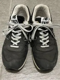 New Balance 576 ブラック UK7.5 英国製 スエード 26cm