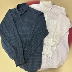 UNIQLO 長袖シャツ 2枚セット Mサイズ