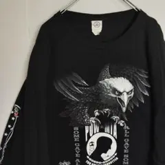 デルタ 長袖シャツ ロンT HELLRAISER ブラック メンズ3XL