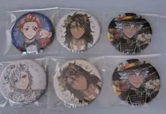 ツイステ展 ブルーム　缶バッジコレクション エース　シルバー　レオナ　ジャック