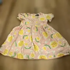 値下げ中！クレードスコープ　花柄 半袖ワンピース 110