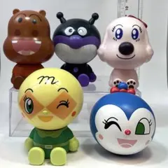 アンパンマン　おっきなマスコットフィギュア　5体セット
