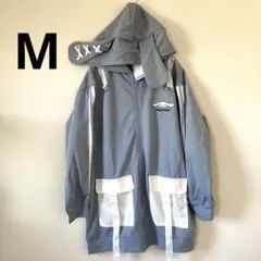 シナモロール　フード付きジップアップパーカー　M サックス　アベイル　サンリオ