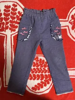 100cm クーラクール★デニム風アリスうさぎパンツ