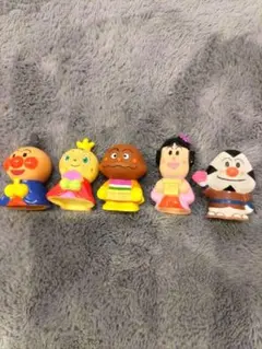 あつまれアンパンマン 指人形フィギュア ひなまつり5体セット