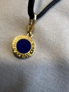 ブルガリ BVLGARI K18YG ラピス チャーム リバーシブルのサムネイル