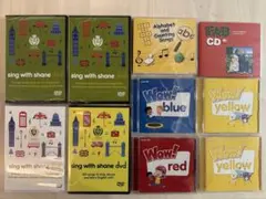 シェーン英会話DVD・CD セット 7点