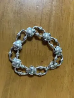 A&G クロスボールブレスレット SILVER925 a&g エーアンドジー クロスボール ブレスレット クロムハーツ - メルカリ