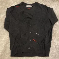 Anya Hindmarch×ユニクロ　メリノオーバーサイズVネックカーディガン