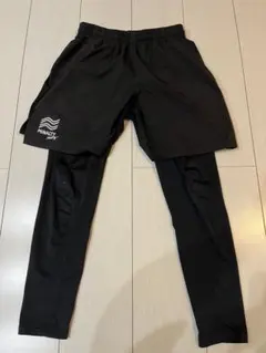 PENALTY レギンス付きショートパンツ ブラックs