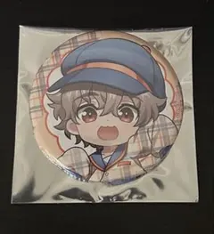 WIND BREAKER 兎耳山丁子 チェックセーラー 缶バッジ