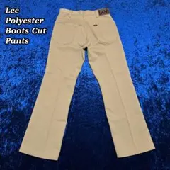 Lee ポリエステル ブーツカット パンツ