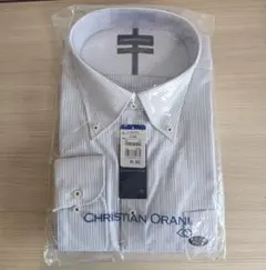新品　CHRISTIAN ORANI ストライプシャツ 4L
