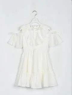 evelyn コットンレースOP