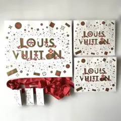 LOUIS VUITTON クリスマスギフトセット　ショッパー3枚