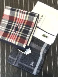 13日23時59分まで　新品　未使用品　ブランド　タオルハンカチ3枚セット