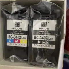 Canonインク BC340xl BC341xl 互換エコリカのサムネイル