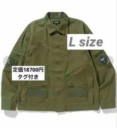 新品　XLARGE ミリタリージャケット　メンズ　ジャケット　ラージ　アウターのサムネイル