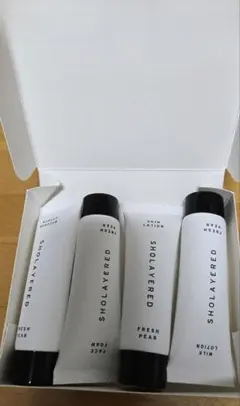 SHOLAYERED SKINCARE SET トライアルセット 未使用 - メルカリ