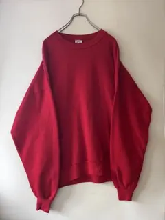 No.6049 USA製 JERZEES 無地スウェット 赤 2XL