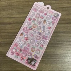 正規品　ボンボンドロップ シール　ももいろ　　うさぎ