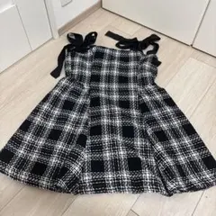 ツイードワンピース