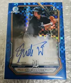 Jude Warwick Bowman Chrome Auto 150枚限定 - メルカリ