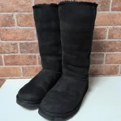 UGG ブラックスエード ロングブーツ