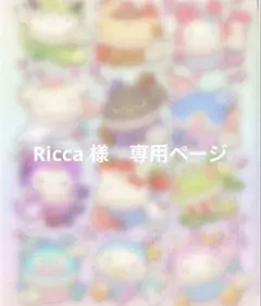 Ricca 様　専用ページ