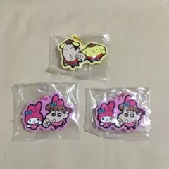 クレヨンしんちゃん×サンリオ スペシャルラバーマスコット 3つセット