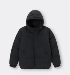 GU ブラック ダウンジャケット