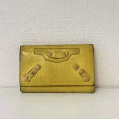 BALENCIAGA バレンシアガ 6連キーケース クラシック イエロー 黄色のサムネイル