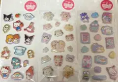 【新品未使用】 ツヤっモチっ ぷくっとシール サンリオ 3枚セット 正規品
