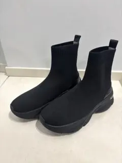 +diana ニットソックススニーカー　黒