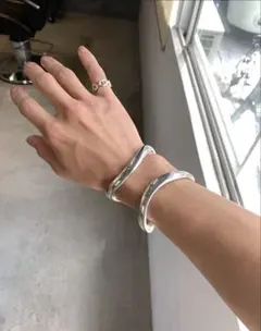 GDC Minimal Bangle シルバー 木村拓哉 キムタク - メルカリ