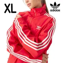 adidas★赤★XL★ファイヤーバードトラックジャケット★ナイロンジャケット
