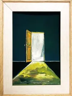 絵画　差し込む光　micchan作