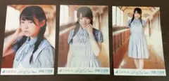 伊藤万理華 乃木坂46 ガールズルール 水色ドレス 公式 生写真 3種コンプ