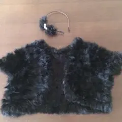 green label relaxing ファーボレロとカチューシャ