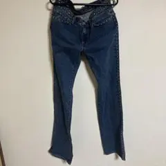 Hysteric スタッズ付きデニムパンツ