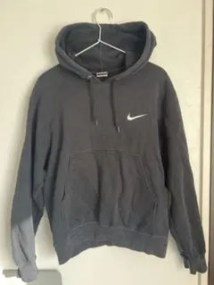 Nike ブラック　スウェットフーディー M メンズ　レディース　ビンテージ