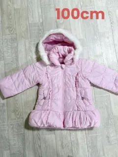 値下げ　ダウンコート　ピンク　キッズ