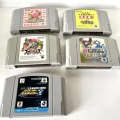 ニンテンドー64カセット　5本セット カービィ 、ポケモンスタジアム　金銀など