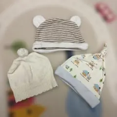 ベビー帽子 3点セット