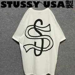 USA製　STUSSY BIG LEAGUE Tee発泡プリント　ビッグサイズ