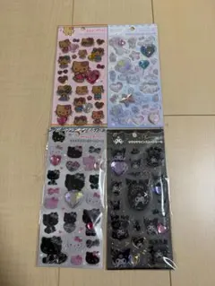 サンリオ キラキララインストーンシール 4種セット